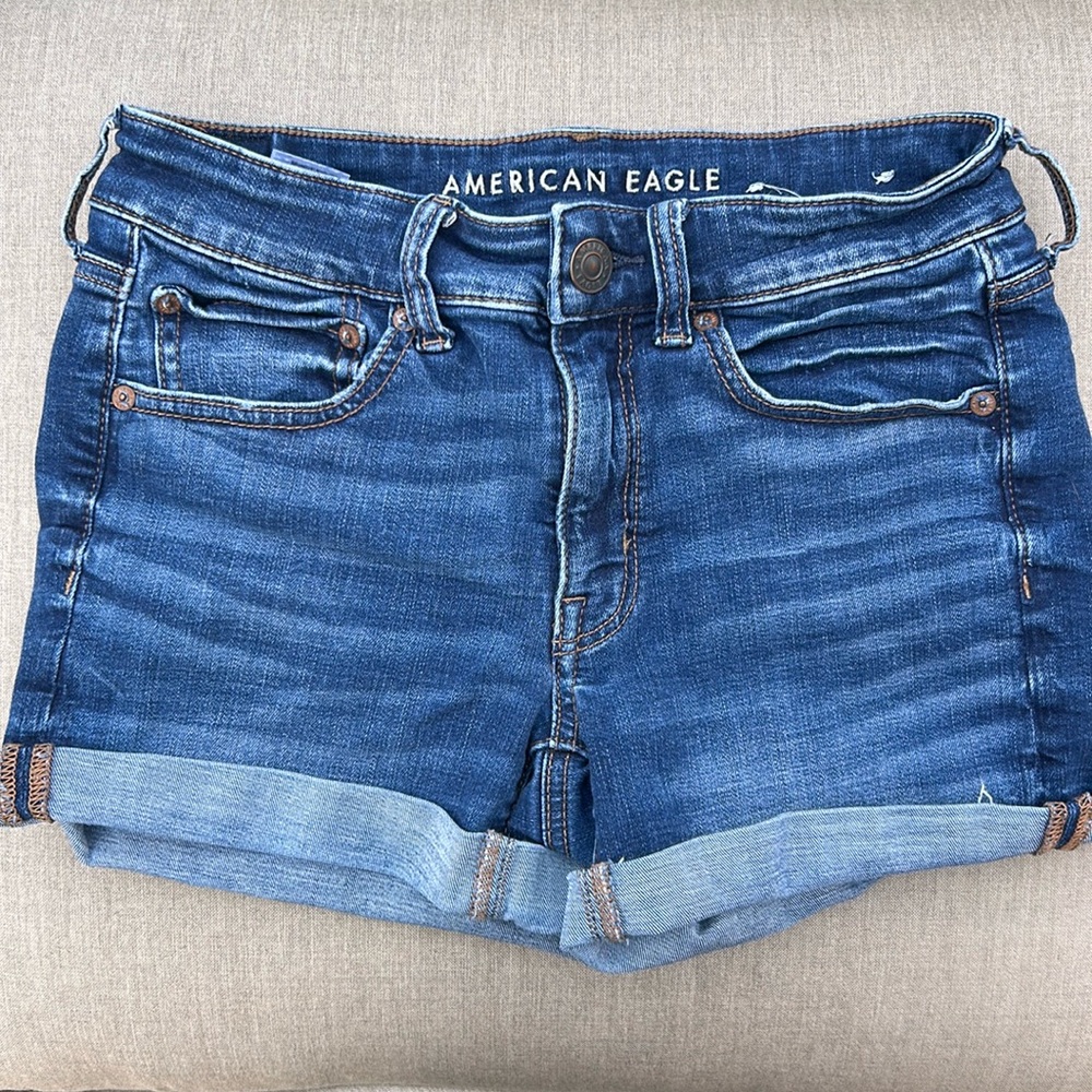 American Eagle super stretch denim shorts - 6